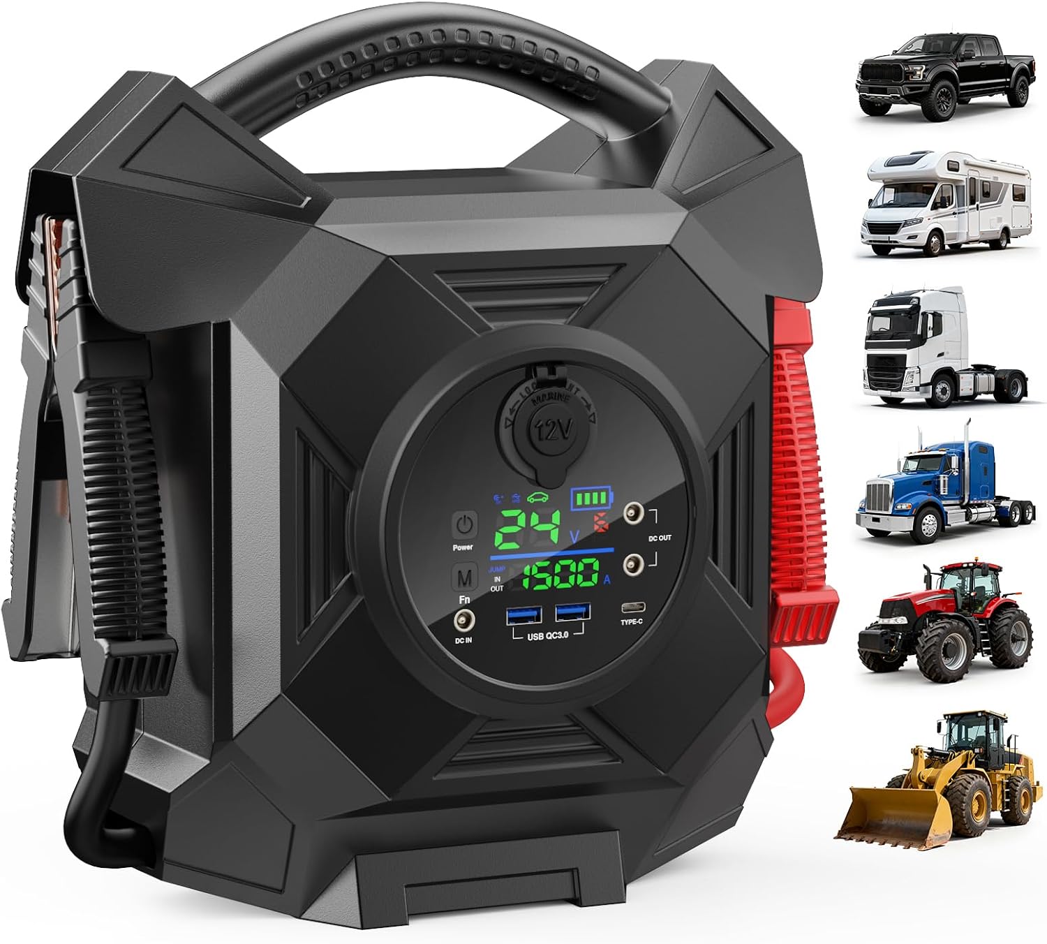 ACEZUK Heavy Duty Jump Starter 3000A